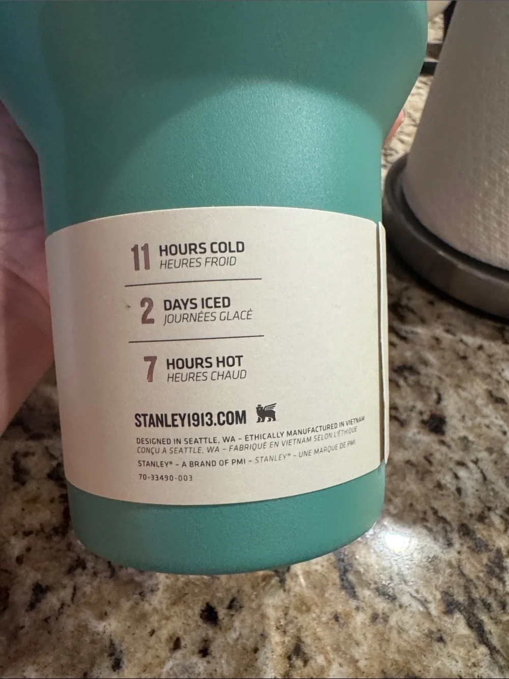 Stanley The FlowState Quencher H2.O Tumbler- 40oz. Spring Green - Picture 3 of 5